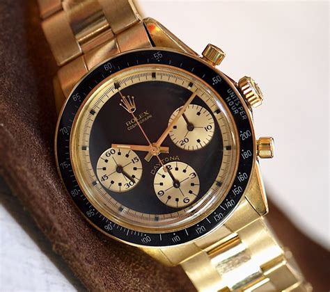 rolex daytona 6264 gold paul newman|Rolex daytona Paul Newman vintage.